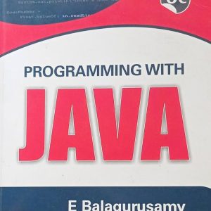 Programming with JAVA A primer