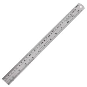 300mm Stainless Steel Ruler 12 Inch Metal Rulers