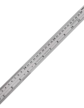 300mm Stainless Steel Ruler 12 Inch Metal Rulers