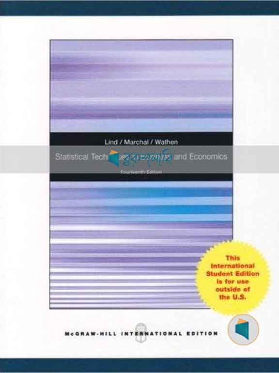 statistical techniques in business and economics